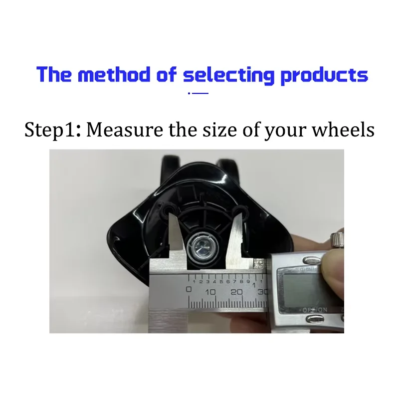 For Samsonite Benlun Luggage Universal Wheel Lock Suitcase Wear-Resistant-F 05 Wheel Replacement Wheel Silent Wheel