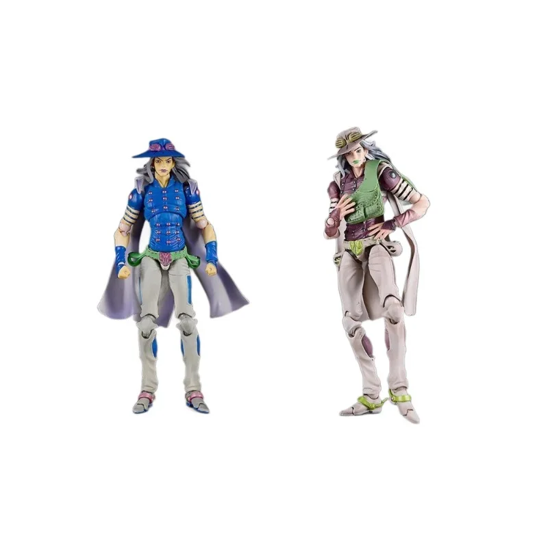 Nuovo Jojo'S Bizarre Adventure Figure Steel Ball Run Action Figures 16cm Sbr Doll Decorazione Collezione di statue Modello giocattolo regalo