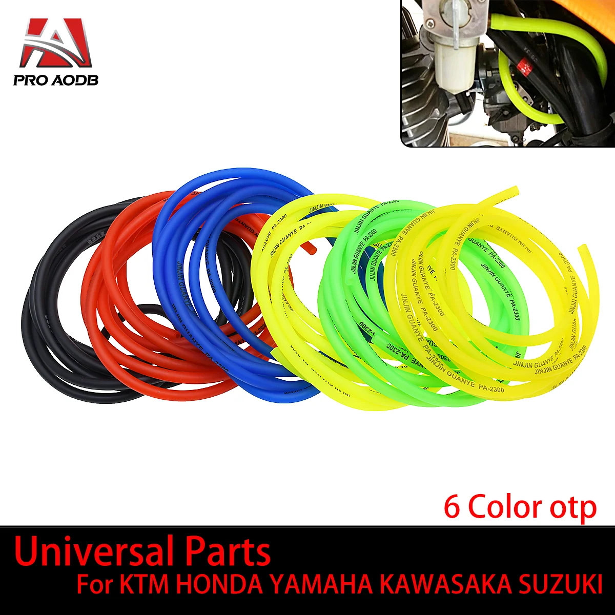 

Universal Motorcycle Parts Motorcycle Fuel Filter Motorbike Dirt Hose Line Petrol Pipe Fuel Gas Oil Tube Racer Colorful 1M 3M 5M