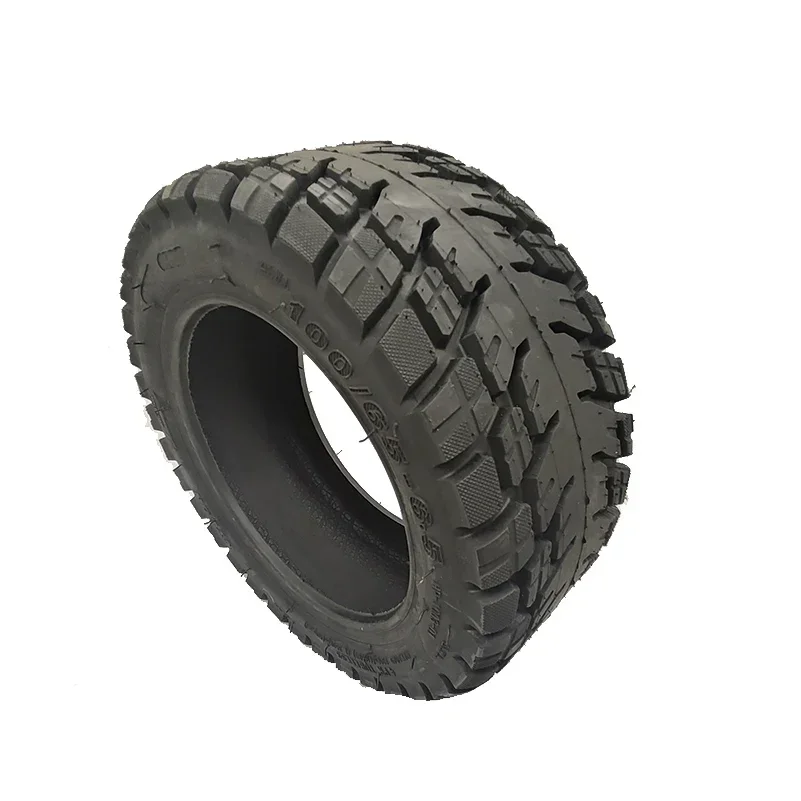 Pneu de vácuo sem câmara para scooter elétrico, espessado, Off-Road, acessórios, 100, 65-6.5, 11"