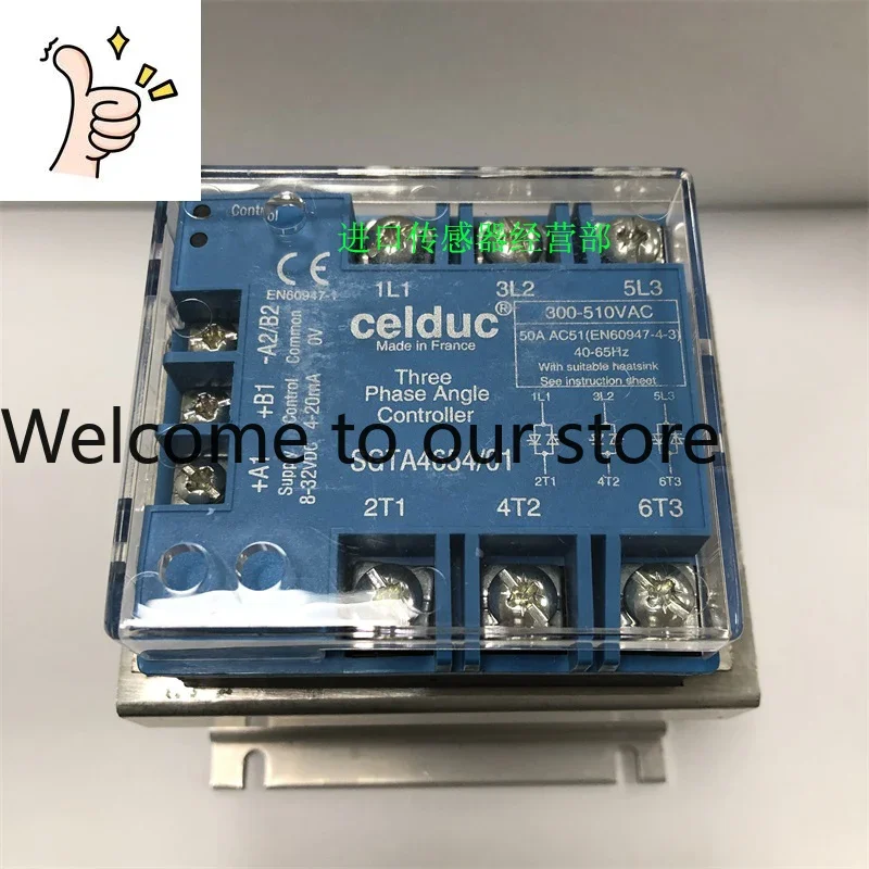 Оригинальное и подлинное французское твердотельное реле Celduc Sade SGTA4654/01. За подделку — штраф в размере десятикратной стоимости.
