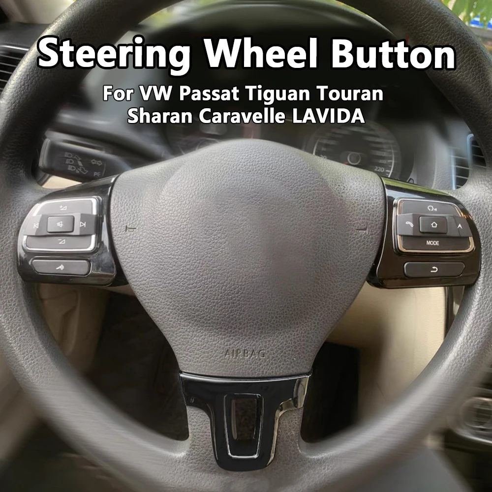 

Светодиодный переключатель громкости звука на рулевом колесе для VW Tiguan 2010 Touran 2015 Passat B7 Jetta 5 6 Golf 6 MK6, аксессуары