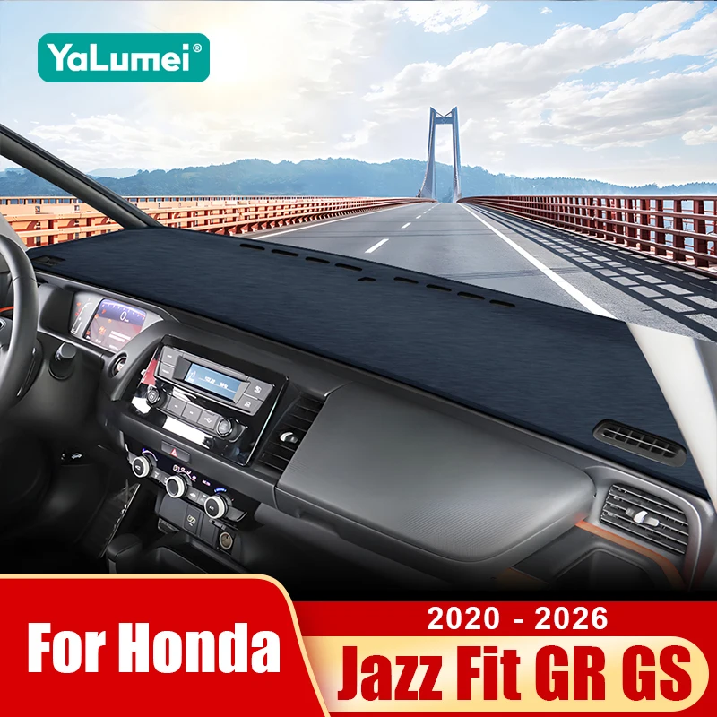 Für Honda Fit Jazz MK4 GR GS 2020 2021 2022 2023 2024 2025 2026 Auto-Armaturenbrettmatte Sonnenschutz Rutschfeste Abdeckung Zubehör
