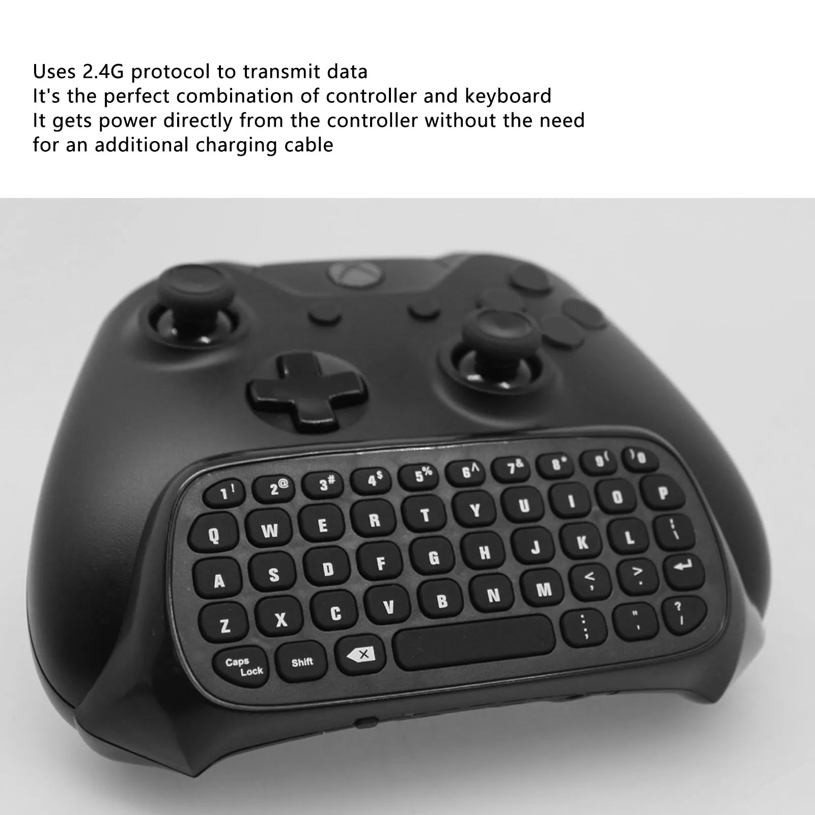 Clavier de contrôleur de jeu avec bouton en silicone, interface pour console de jeu One, série X, 2.4GHz, 3.5mm