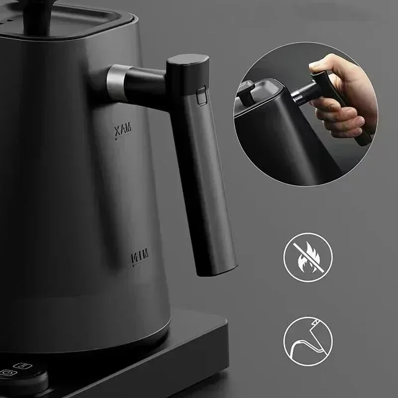 New 220V 110V  Gooseneck water kettle Coffee Pot with temperature control pour over 1200W Electric Kettle for Coffee and Tea