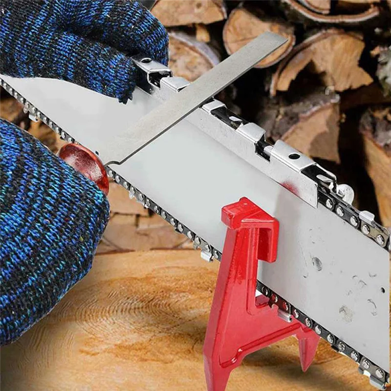 

M11K-Universal Chainsaw Field Sharpening Kit, Chainsaw Chain Sharpener Round Files, Flat File, Filing Guide, Chainsaw File