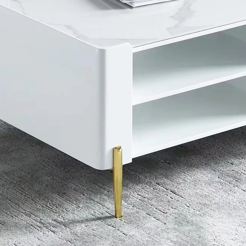 4 Uds. Patas de muebles de Metal modernas de doble tubo de alta calidad, accesorios de mesa de banco de lujo para mesita de noche, patas de gabinete para muebles