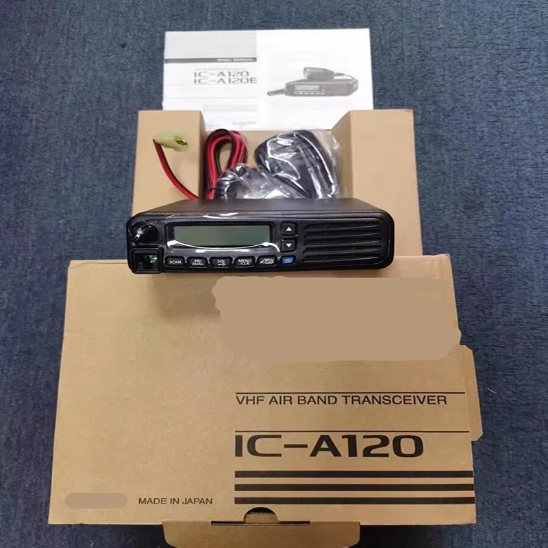 VHF 118.000-136.992MHz Air Band Mobile Radio IC-A120 AM FM Vehicle Mounted Transceiver Radio Base Station For ICOM IC- A120E - view 6