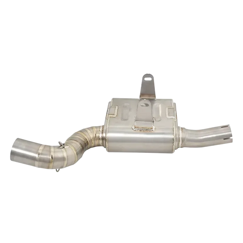 Slip-On For QJMOTOR QJ600GS SRK600 SRK600RR 2020 - 2021 Motorcycle Exhaust Escape Modify Mid Link Pipe Connection 51mm Muffler image 3