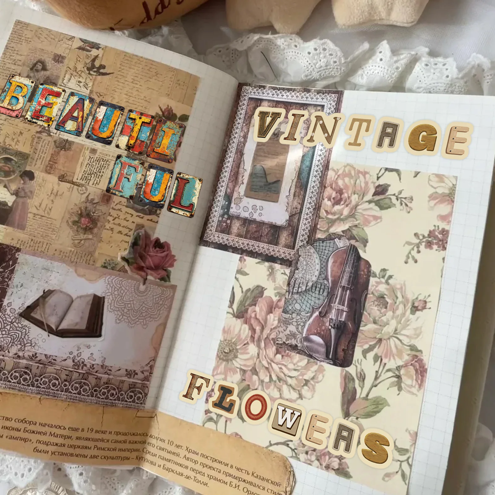 2600+ Stück Vintage-Magazin-Buchstaben-Aufkleber, kleine Alphabet-Aufkleber für Scrapbooking-Zubehör, Journaling, Laptop, Wasserflasche, DIY – Detail 2