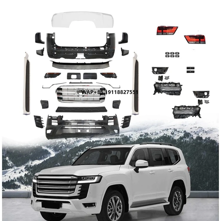 

CARBEST Car Pearance Accessories LC300 Body Kit for Land Cruiser 2022 Low-Profile Upgrade to High-Profile