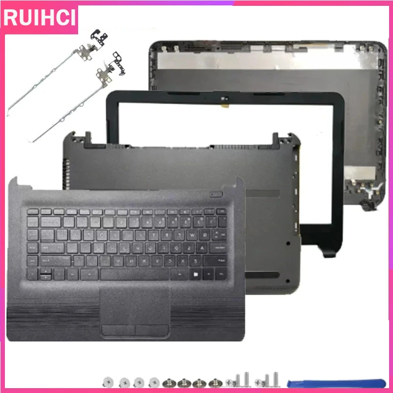 

For 14-AC 14-AF 14-AY AN AM 240 G4 245 G4 NEW Laptop LCD Back Cover/Front Bezel/Palmrest/Bottom Case Computer Case 814808-001