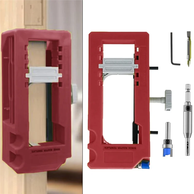 

Fresh Door Hinge Mortise Template Adjustable Door Hinge Jig Kit Fits 90 Degree Anglesand Door Hinges With Hinge Type Square