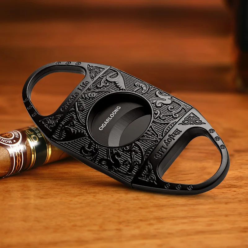 cigarking-smooth-double-edged-thickened-portable-cigar-scissors-engraved-bronze-smoke-cigars-cutting-tool