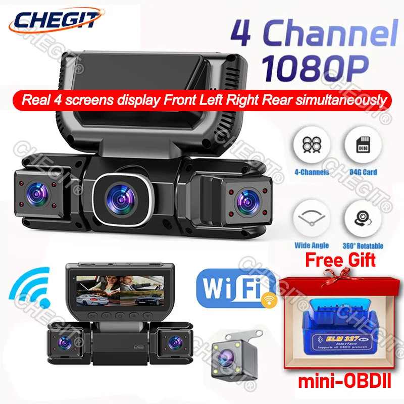 Wifi 4Channel 360 D… - image
