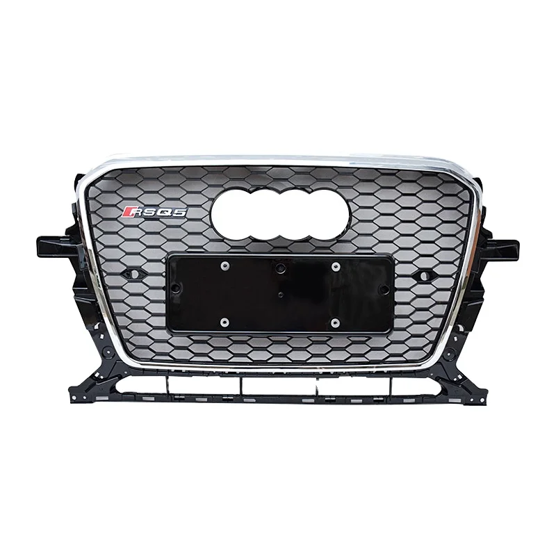 

RSQ5 front bumper grill for Audi Q5 SQ5 grille ABS facelift honeycomb mesh grille 2013 2014 2015 2016 2017 2018