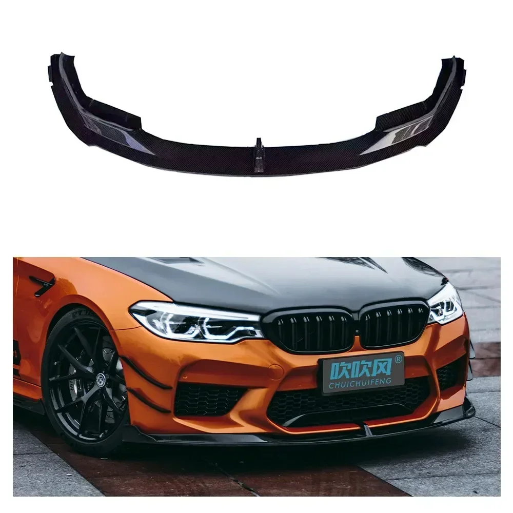 

New! For BMW M5 F90 Dry Carbon Fiber Front Bumper Rear Lip Spoiler Diffuser Side Skirt Candards Body Kits Trim Car Accessories W