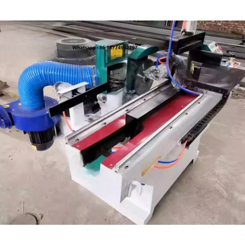Woodworking Machine Double Track Five-Disc Tenoning Machine Single End Tenoner Mortise and Wood Tenon Machine