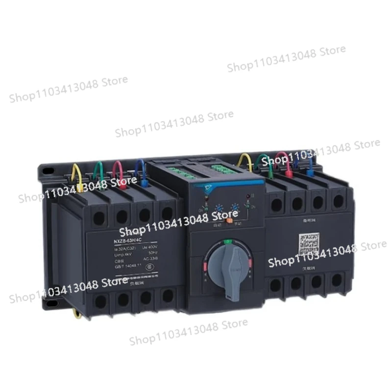 

Series PC Grade NXZHB-63/4A 32A/63A Dual Power Automatic Transfer Switch