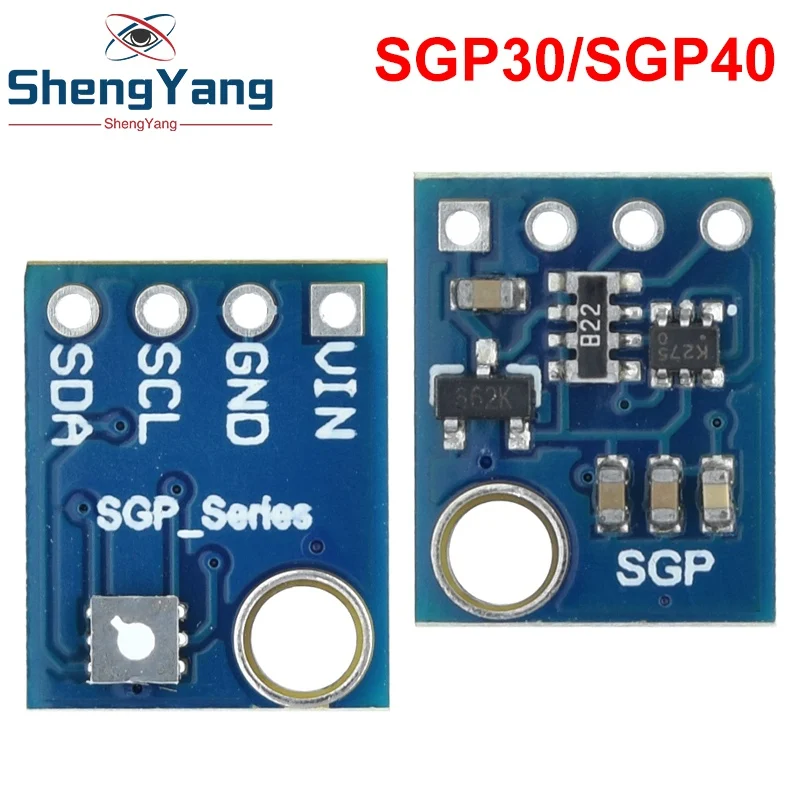 TZT SGP40 SGP30 Air Quality Sensors Digital TVOC Detection Compatible for Arduino Demo Board