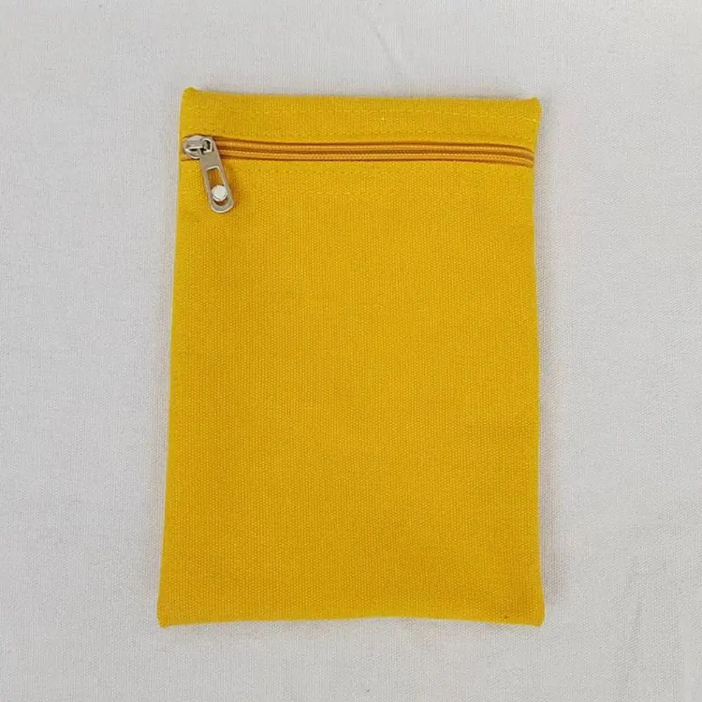 High Quality with Zipper Sew-in Side Hidden Pocket Polyester Solid Color Inside Security Pocket Durable Travel Wallet Pouch