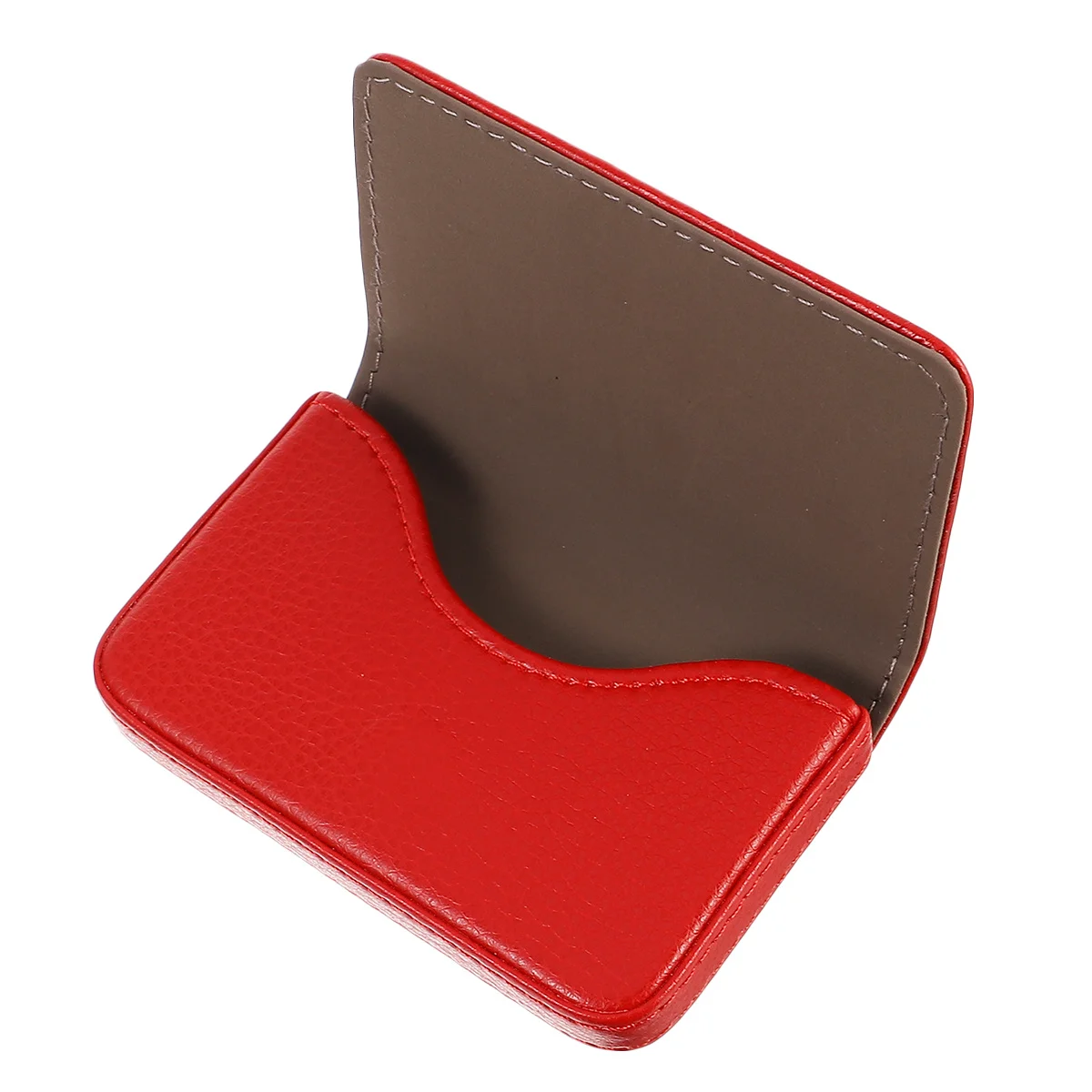 BUTIFULSIC 1 قطعة حامل بطاقة الأعمال المحمولة محفظة صغيرة مع إغلاق مغناطيسي بو حامل براسر للبدلة