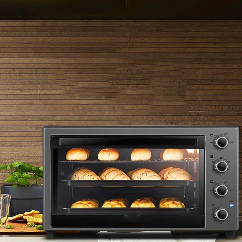 Electric Oven Home Baking Integrated Multi-function 60L Large Capacity Hot Air Circulation Non-stick Oil ATO-M60A 1639