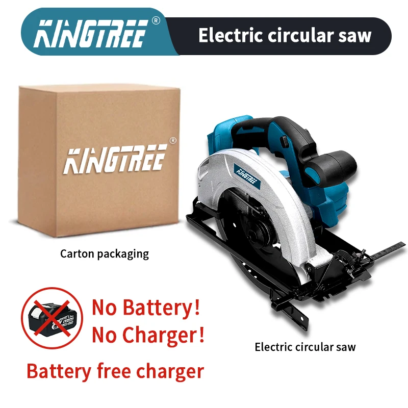 

Kingtree wholesale 10800rpm Electric tools Circular Saw for Home DIY Compatible Makita 18V Battery drop shipping