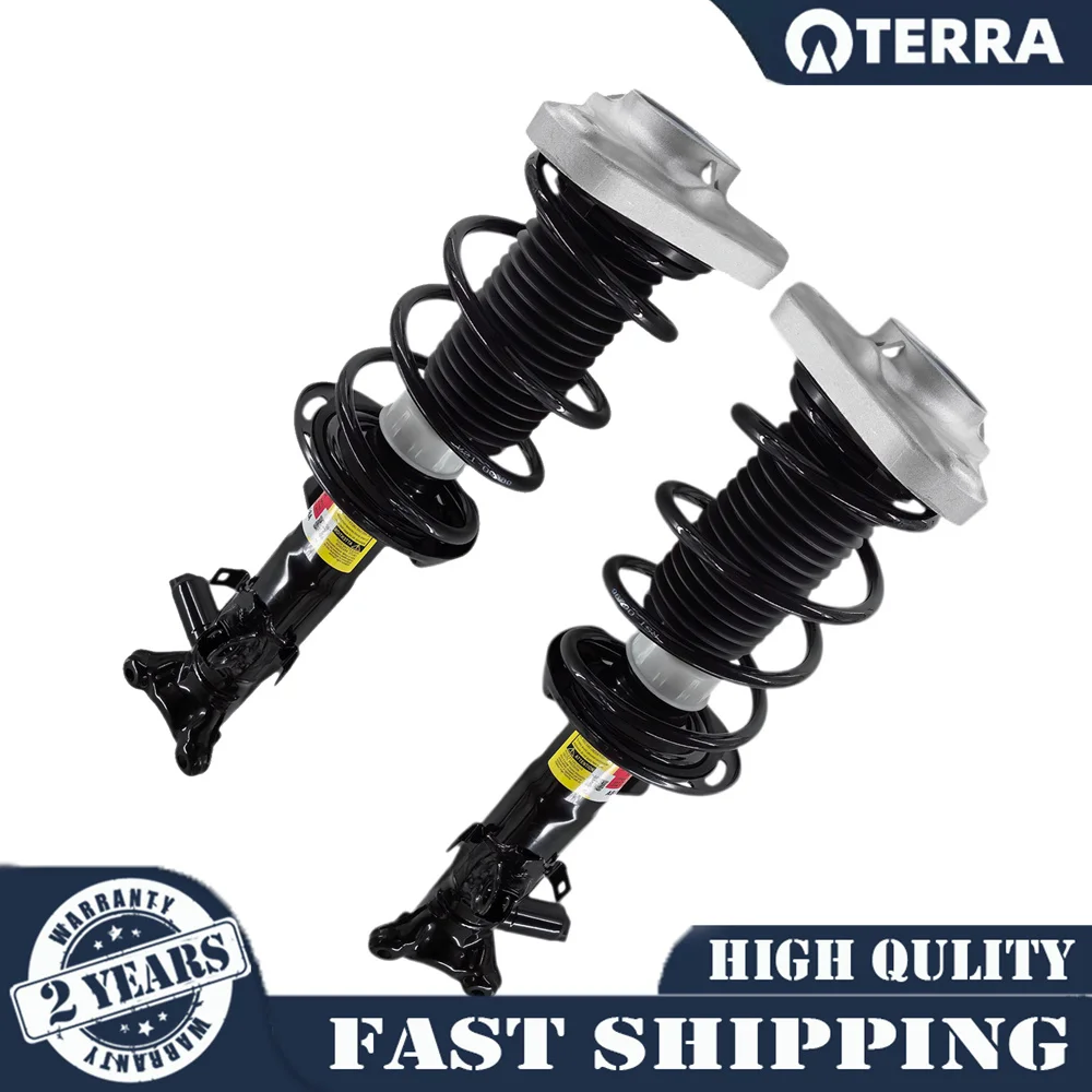 

1Pair Front Shock Struts Assys ADS A2183231900 A2183232000 for Mercedes W218 W212 CLS63 E63 AMG RWD 2010-2013