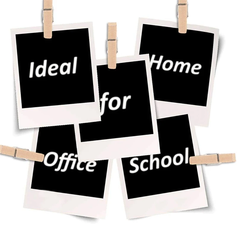 40 قطعة دبابيس ضغط مع مقاطع خشبية ، دبابيس ورق الإبداعية مع دبابيس لوحات الفلين ملاحظات صور الجدار والحرف للمكاتب المنزل