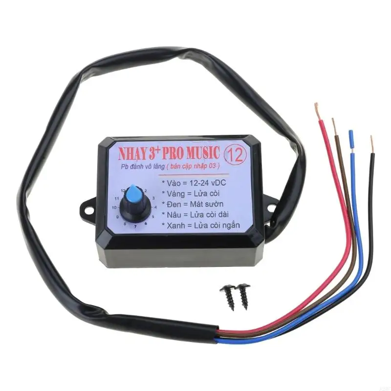 A2BC 12V-24V 12 sonido Musical electrónico bocina controlador regulador para coche