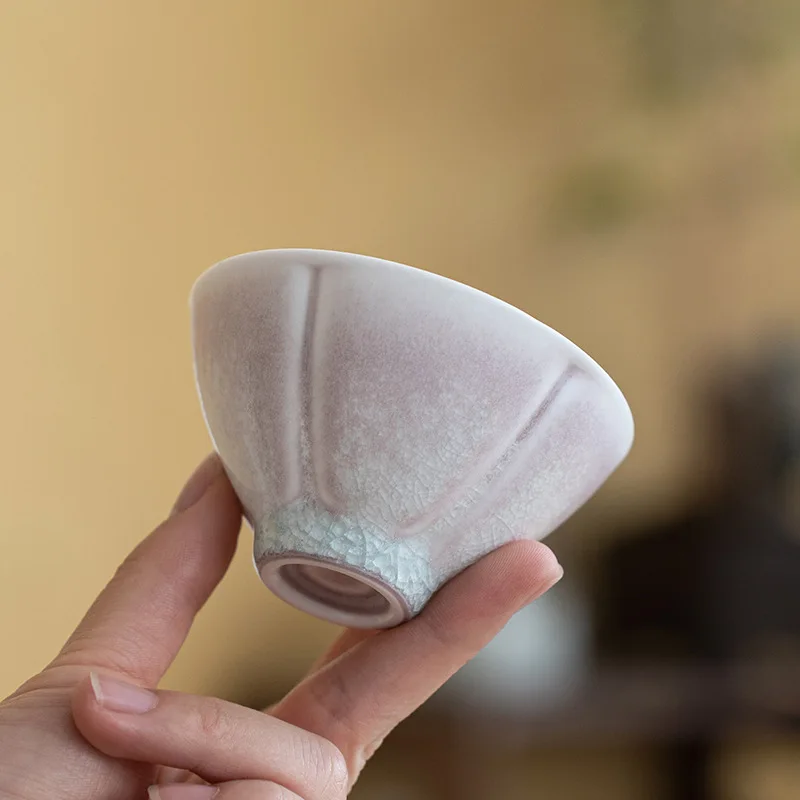 70ml Handmade Ceramic Master Cup Kung Fu Tea Set Single Cup Household Ceramic Tea Items