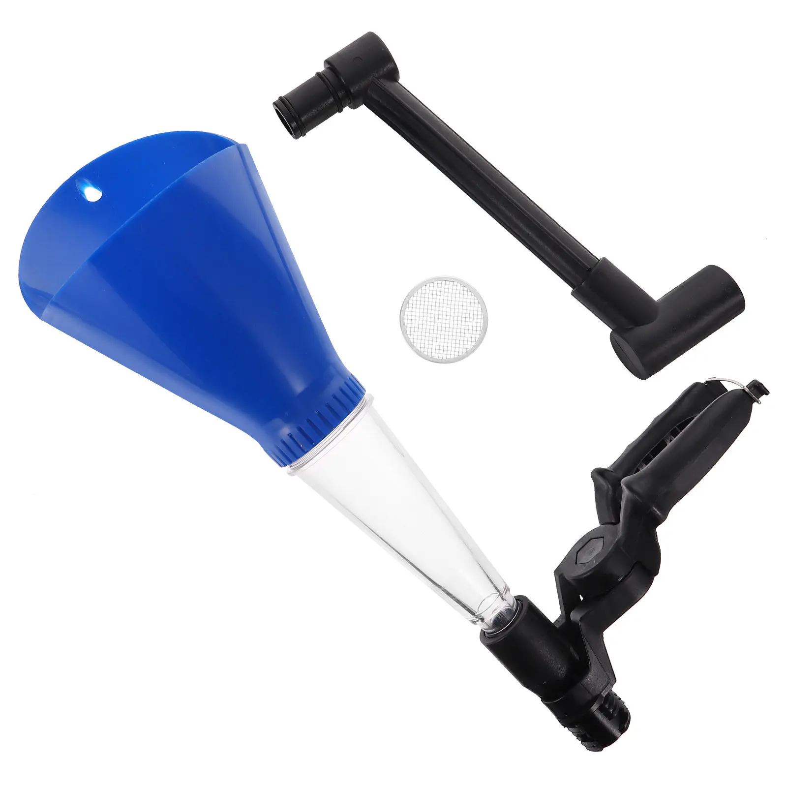

1Set Engine Oil Funnel Thickened Plastic Wide Mouth Auto Fuel Filling Funnel for Transmission Oil Car Vehicle