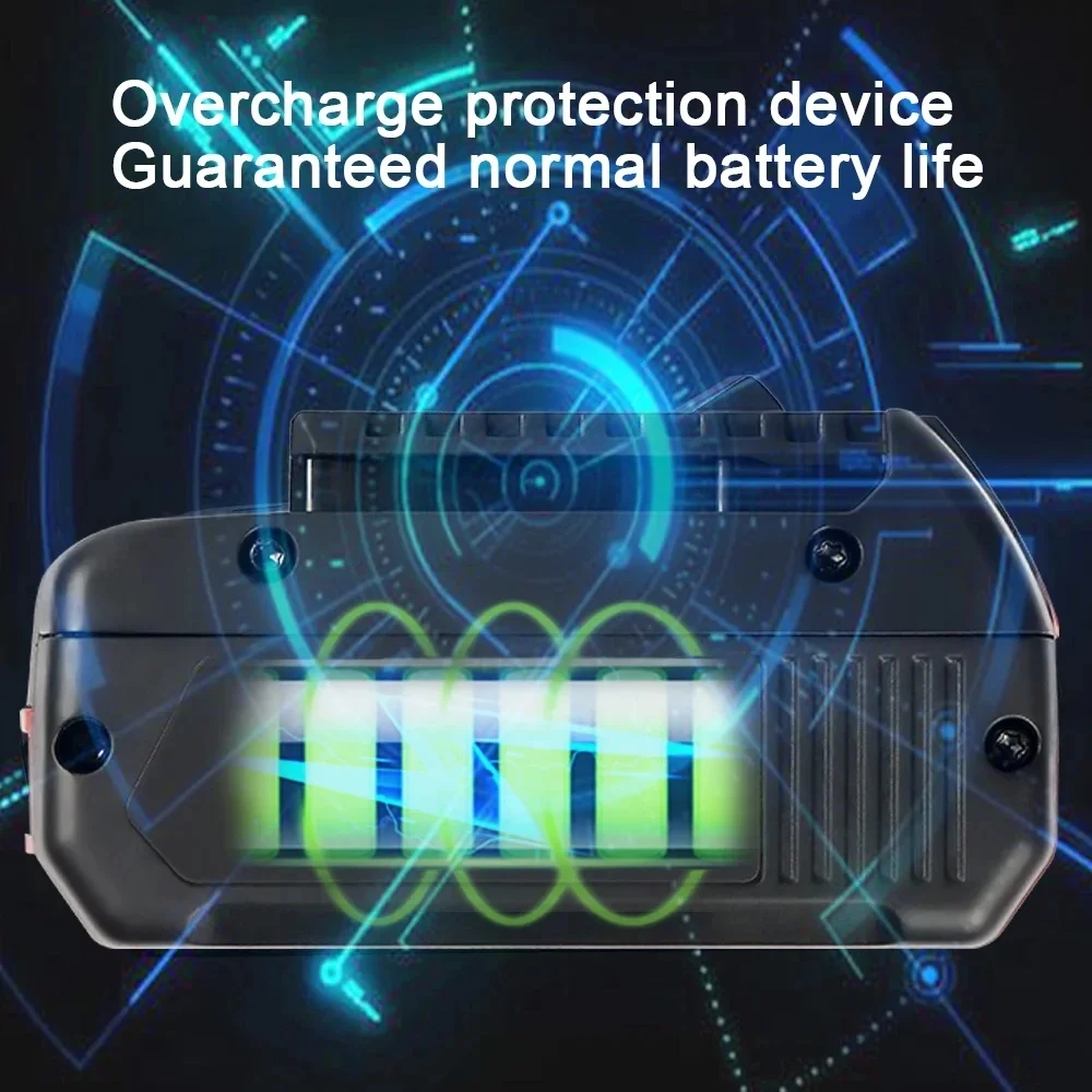 Imagem -04 - Bateria Recarregável do Li-íon para a Broca Elétrica de Bosch Bateria 18v 10ah Bat609 Bat609g Bat618 Bat618g Bat614 Carregador