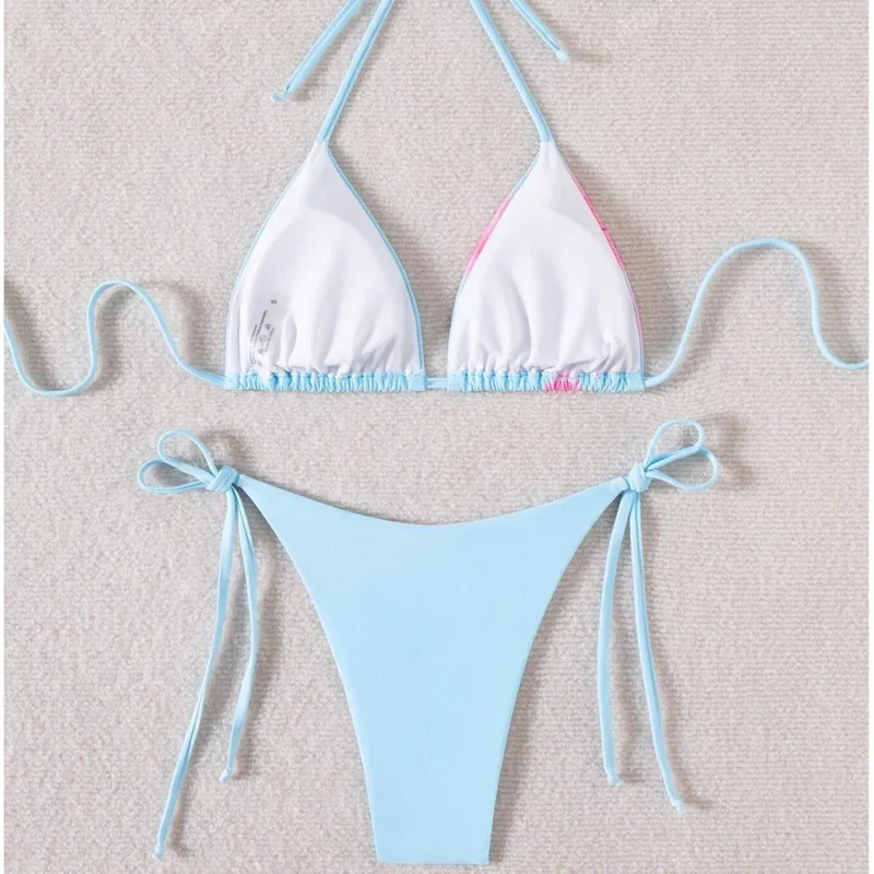 セクシーなプリントビキニ女性の水着女性水着水着水着ブラジルビキニセットビーチウェアプール海水浴者