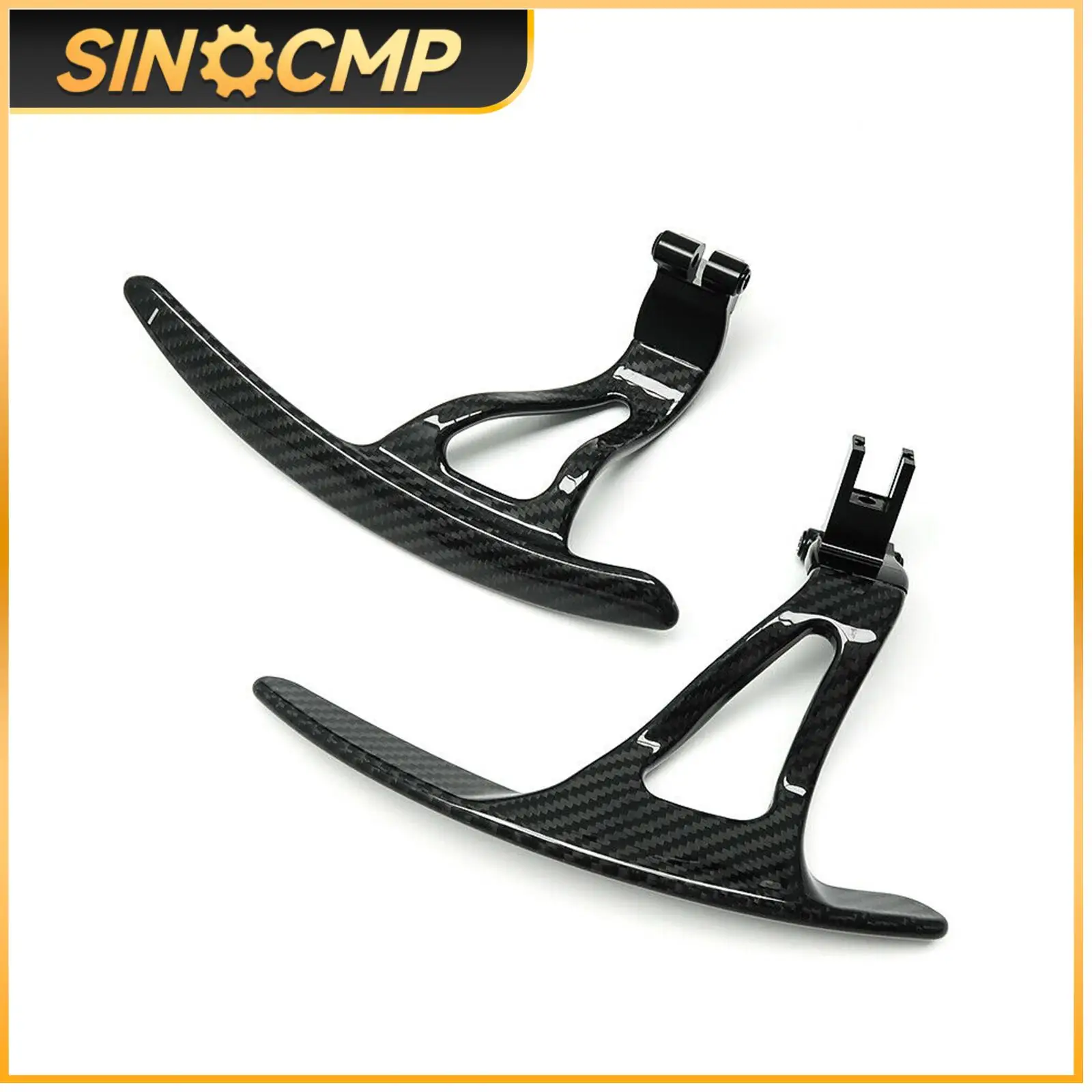 

1Pair Carbon Steering Shift Paddle Shifter Extension For Nissan GT-R GTR R35 2008-2016 Automotive Interior Accessories