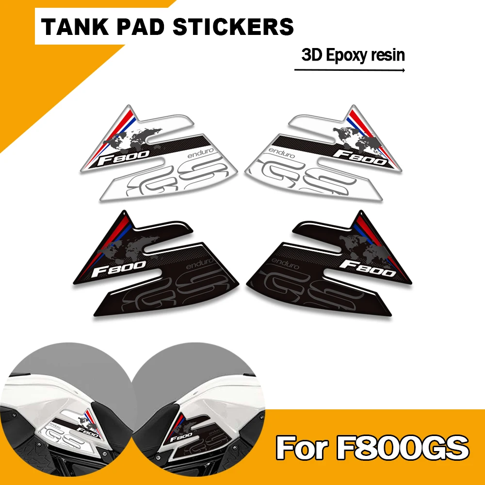 

For BMW F800GS F800 F 800 GS GSA Adventure New Motorcycle Fuel Oil Kit Stickers Decals Tank Knee Pad Side Grips Gas