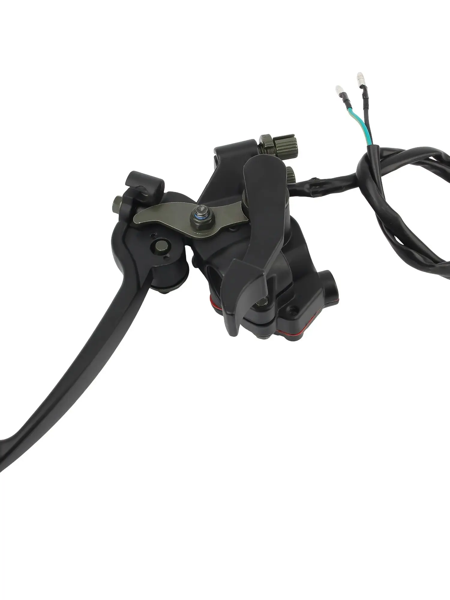 AliExpress PowerMotor Motorcycle 7/8'' 22mm Handle Brake Lever Dual line With Accelerator for 49cc 50cc 70cc 90cc 110cc ATV Quad Motocross Dirt Bike