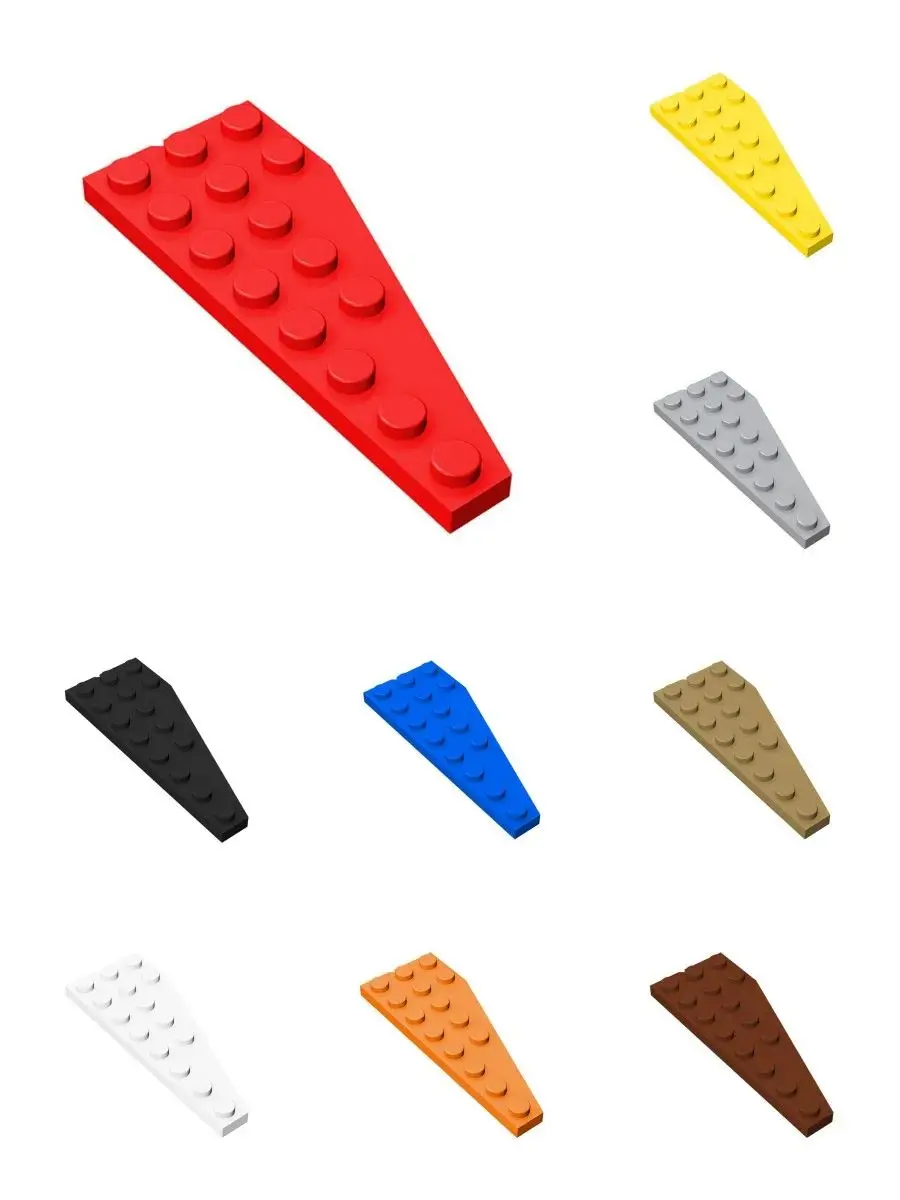 10 pièces MOC Puzzle particules 50305 plaque compensée 8x3 blocs de construction Kit panneau gauche maison briques jouets enfants cadeaux livraison directe