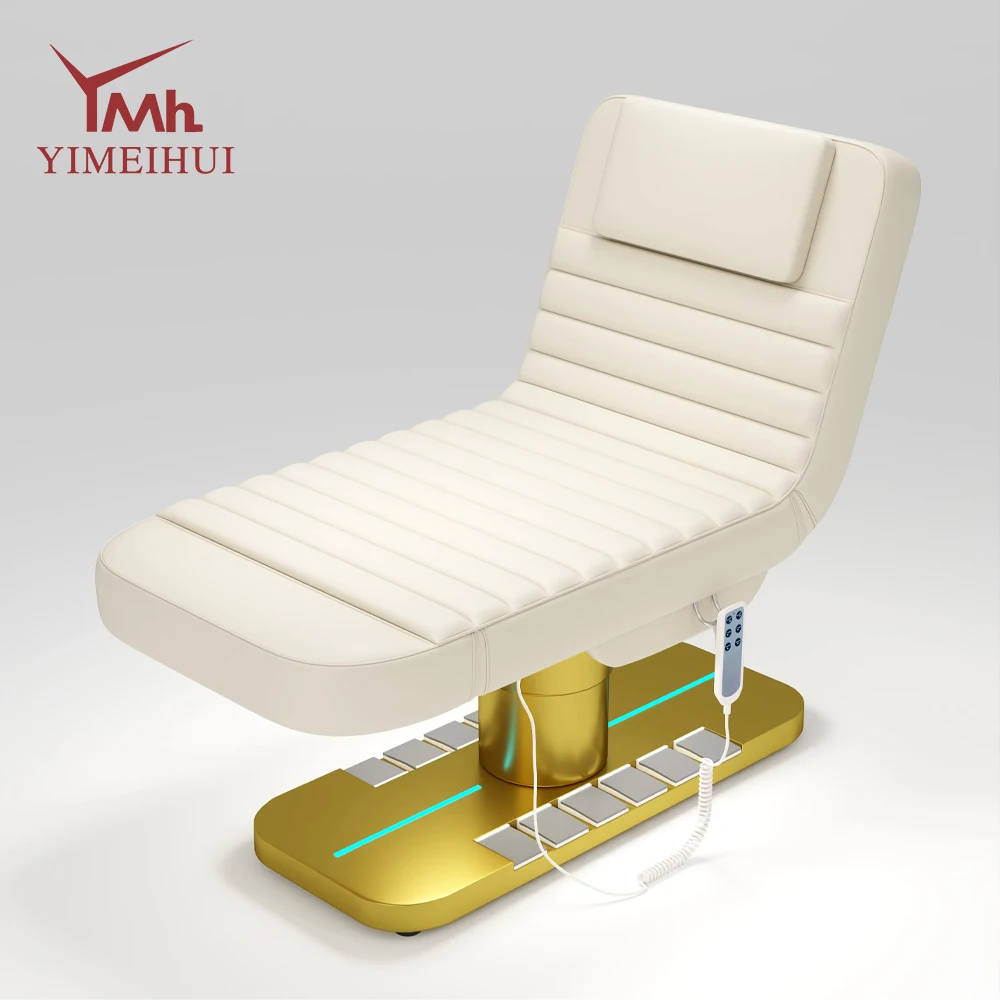 أثاث صالون التجميل، سرير سبا طبي للوجه، صالون كهربائي، مستلق، علاج مستحضرات التجميل، سرير تجميل