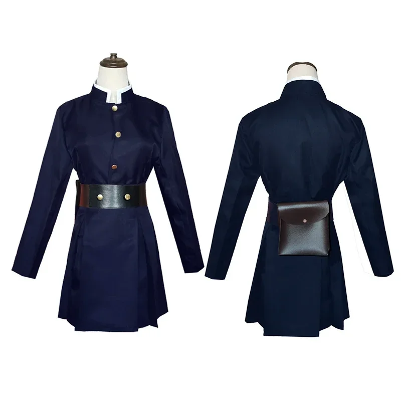 Anime Jujutsu Kaisen Kugisaki Nobara Cosplay Costume Student Uniform Wig Hammer Scarecrow Shoes Halloween Costumes Q