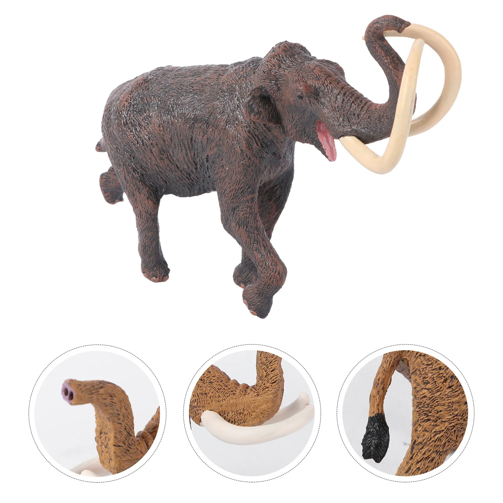 

1Pcs Animal Ornament Ancient Prop Educational Desktop Cognitive Aid Enhance Child Color Recognition Ancient Animal Toy