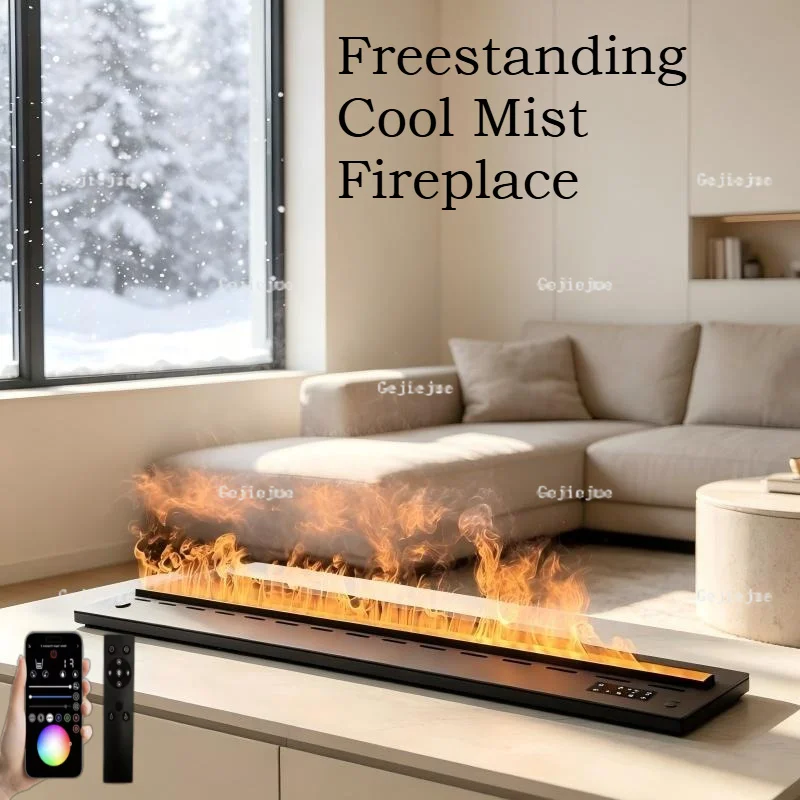 Commercial Decorative Water Vapor Fireplace,Large Flame Effect Humidifier fireplace electric flame 3d steam fireplace камин