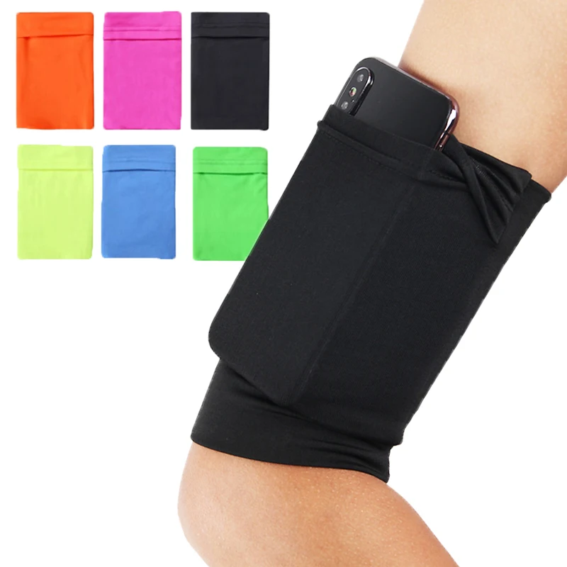 

Terylene Cell Phone Armbags Universal Lightweight Running Phone Holder Portable Elastic Sports Pouch Band Outdoor Activities