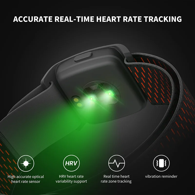 CooSpo Speed Cadence Heart rate monitorsBike Sensors Rechargeable Battery Optical Fitness Outdoor Beat Sensor Bluetooth 5.0 ANT+