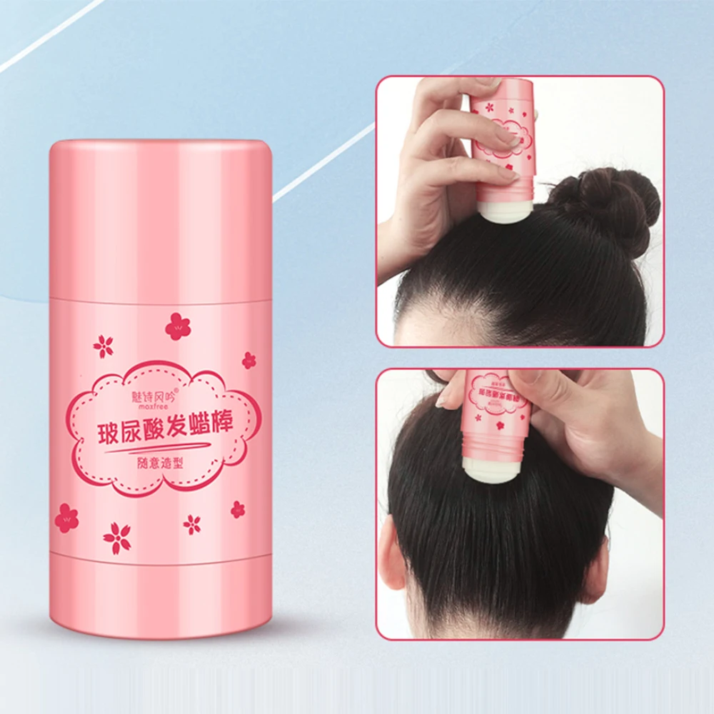 40g Hair Wax Stick Styling Prevents Frizz Nourishes Hair Arrange Loose Lasting for All Populations Children Pregnant Women