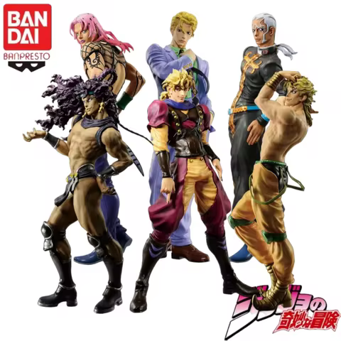 100% Original Bandai Ichiban Kuji Jojos Bizarre Adventure Josuke Koichi Okuyasu Jotaro Kujo Rohan Yoshikage Kira Anime Character