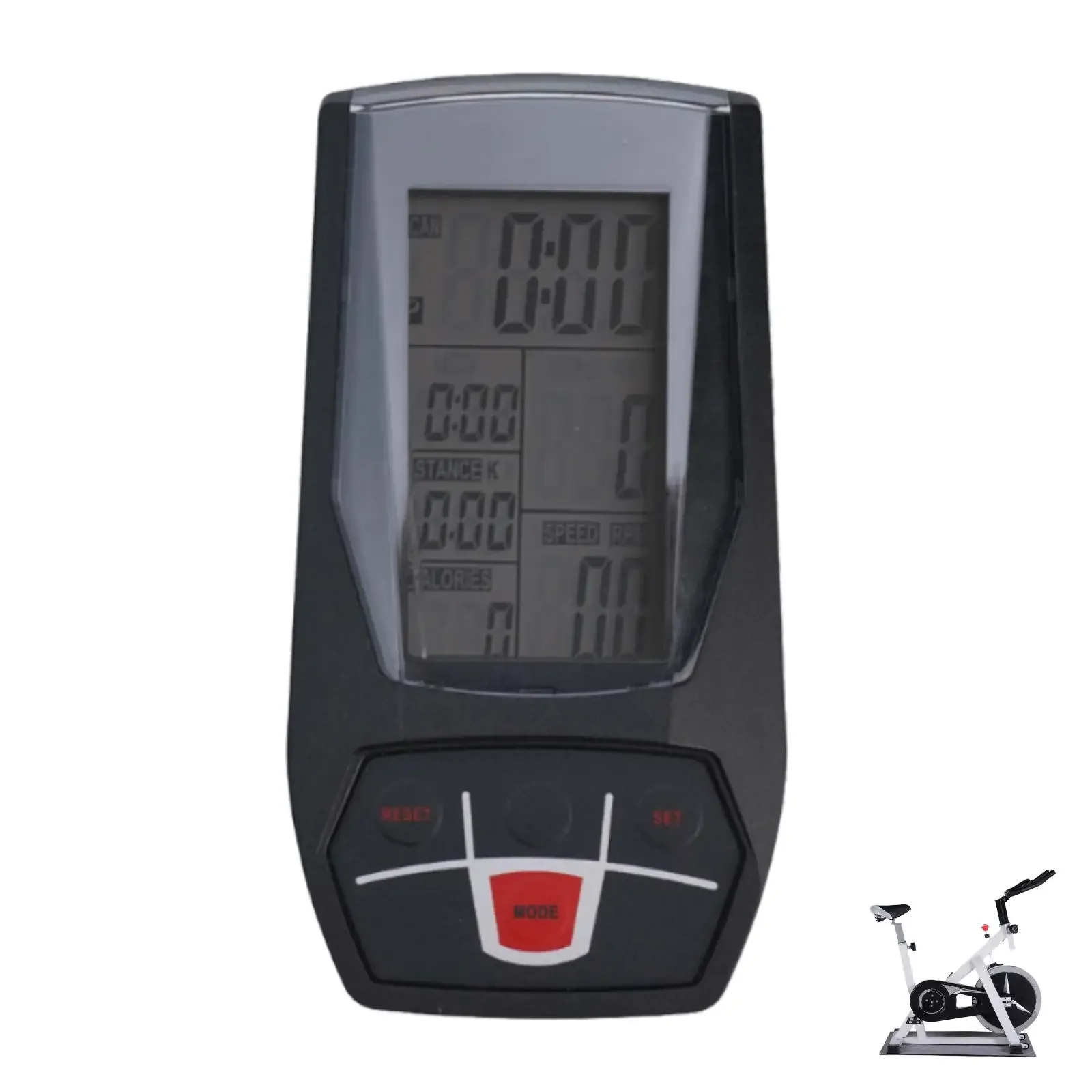 Multi-Functional Versatile Widely Used Gym Accessories Speedometer Bike Monitor Mileage Exercise Total Mileage