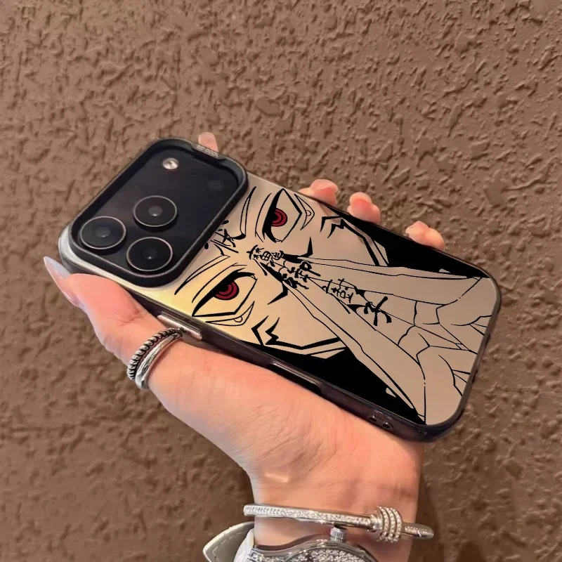 J-Jujutsu Kaisen جراب هاتف ل ممن لهم A3 A5 A6 برو A15 A35 A18 A38 A3X A5X A55 A36 A17 A58 A57 A78 A98 A60 A7 F31 الصلب IMD غطاء