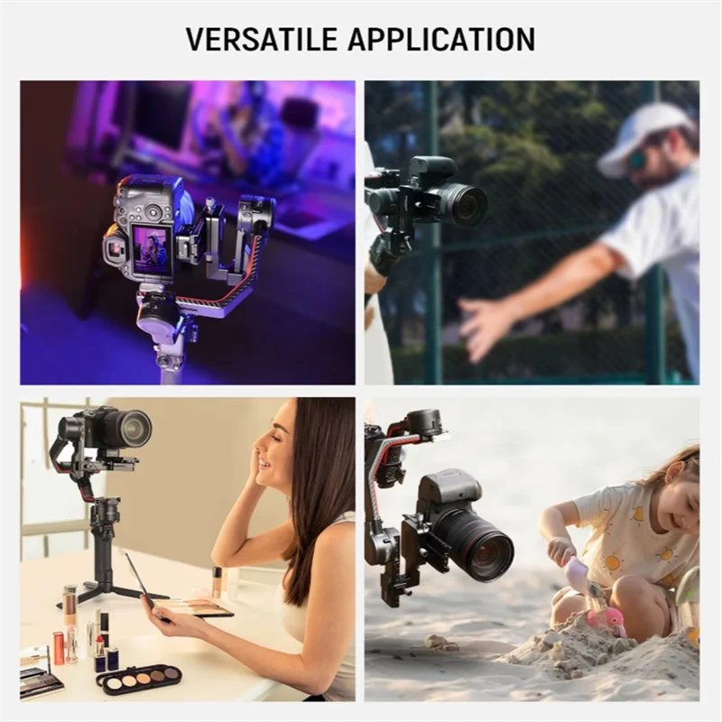 ABGI-ジンバルアクセサリー Ronin RS3 Pro RS 3 RS 2 CA108 垂直カメラマウント水平垂直マウントプレート